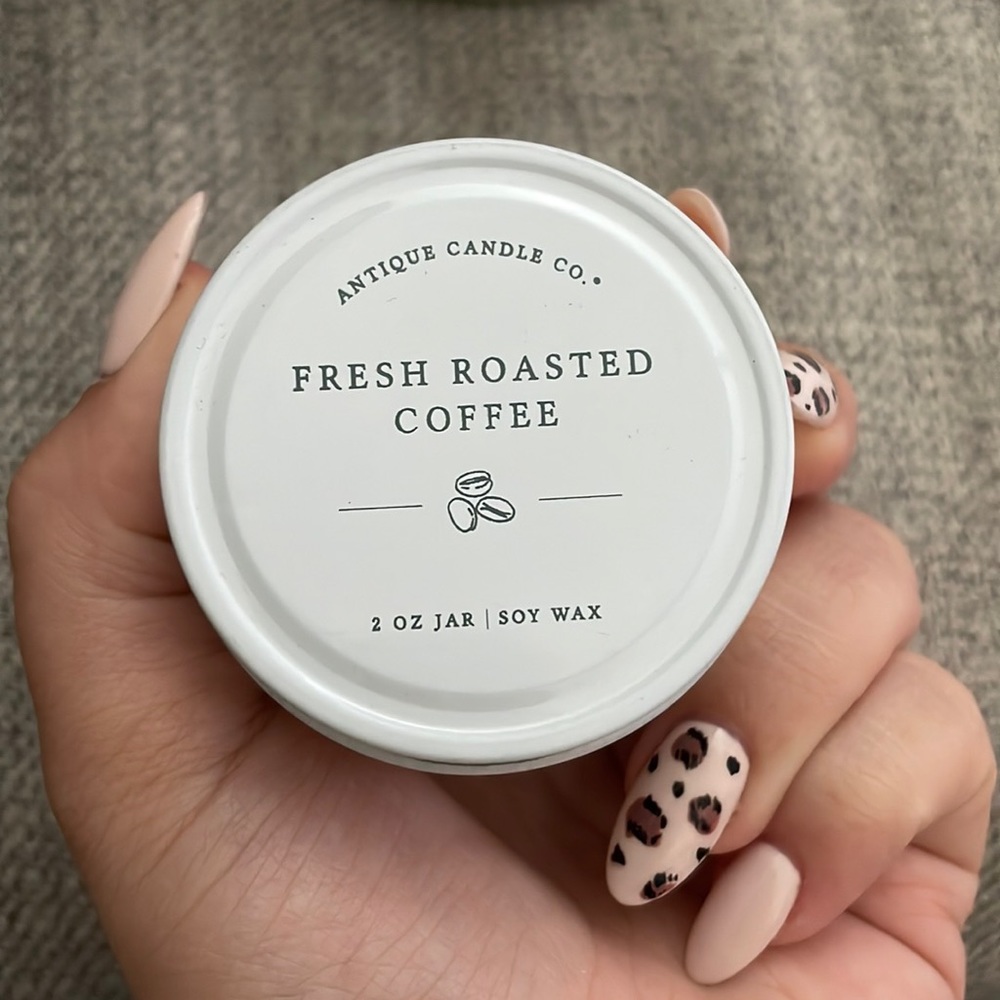 Fresh Roasted Coffee 2oz candle